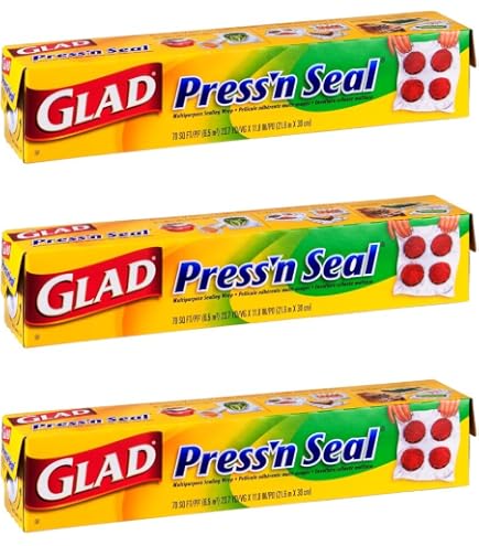 Amazon.com: Glad Press'n Seal Plastic Food Wrap - 70 Square Foot