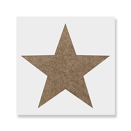 Star Stencil Template For Walls And Crafts Reusable Stencils For Painting In Small Large Sizes