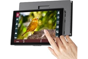 Portkeys HD7T Camera Monitor 7'' 1000nit High Brightness Touchscreen Field Monitor with Top Shortcut Keys Suitable for DSLR Camera