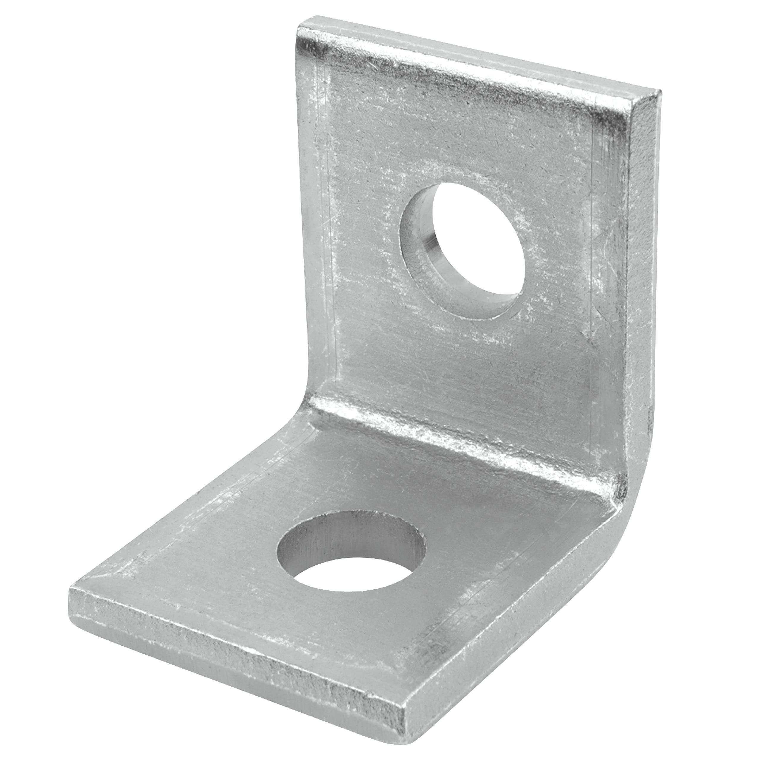 Photo 1 of Newhouse Electric 90 Degree 2 Hole Strut Channel Bracket, Silver (No Magnets)125pcs