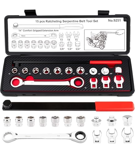 Amazon.com: Serpentine Belt Tool Set for Mini Cooper Equal to