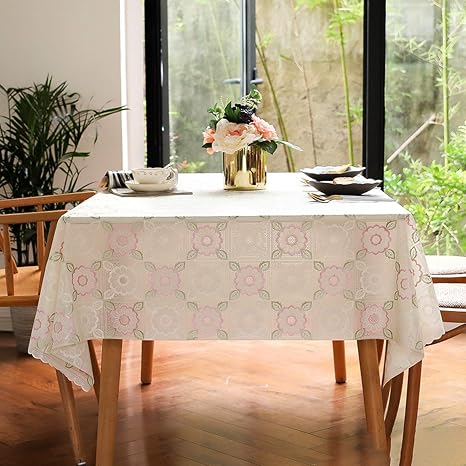 Amazon テーブルクロス Pvc製 テーブルマット長方形 138 2 正方形 テーブルカバー 食卓カバー 無地 L 撥水 北欧 テーブル クロス 防水 防油 厚手 ダイニングテーブル 花柄 インテリア 四季通用 テーブルクロス オンライン通販