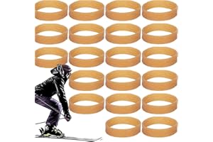 Ski Brake Retainers -1.1x4.5cm Elastic Ski Straps Rubber, Skis Tuning Kit Winter Outdoor Sports | Snowboard Binding Straps, S