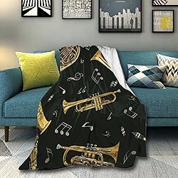 Premium Soft Warm Flannel Blanket Elegant Cozy