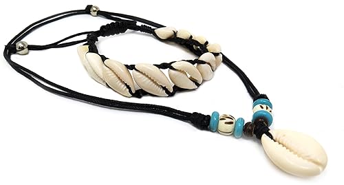Exotic Trendy Jewelry Books And More Cowrie Shell Necklace Cowrie Shell Necklace Set Rasta Necklace Rasta Bracelet