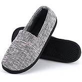 Urbancolor Women Washable Closed Back Indoor Slippers Anti-Slip House Slipper Breathable Home Shoes