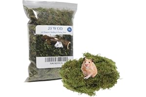 JFWOD 5L Forest Moss for Hamster Syrian Gerbils Bedding, Natural Moss Perfect for Potted Plants, Terrariums, Reptile Tanks and Live Creature Projects