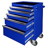 Olympia Tools 5-Drawer Tool Chest, 27-Inch Rolling