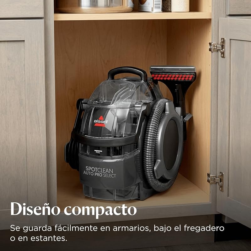 SpotClean Auto Pro Select, limpador portátil de 750W, limpador de estofos para remover derrames e sujidade de animais, limpador de manchas de carpete para estofos, 2,8 L, 3730N