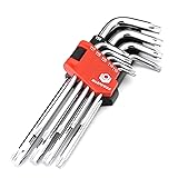 MAXPOWER 9-Piece Torx Key Set - Pro Grade Long Arm