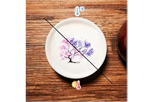 Magic Sakura Cherry Blossom Sake Cup - 2023 New Ceramic Sake Cold/Hot Temperature Color Changing Cup Glasses, Japanese Tea Wi