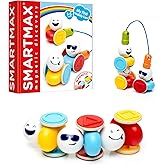 SmartMax My First Wobbly Cars Magnetic Building Toy STEM Learning Set Ages 1-5