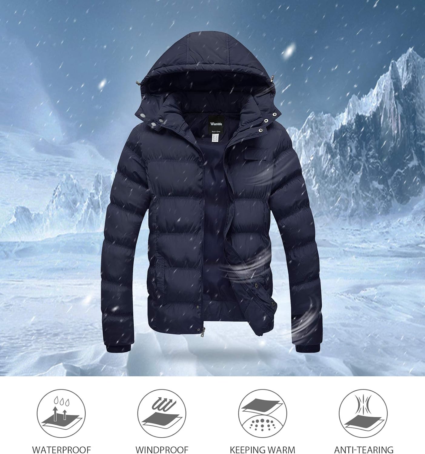 wantdo puffer jacket