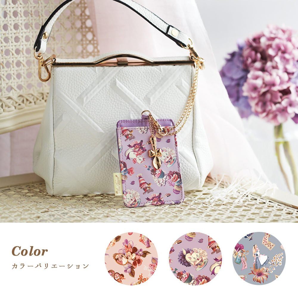 Amazon Co Jp ダイゴー ディズニー ピレアグラウカ パスケース 定期サイズ アリス N1460 文房具 オフィス用品