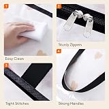 Lifewit 8 Pack Clear 40L Plastic Clothes Storage Bags with Handles view 6