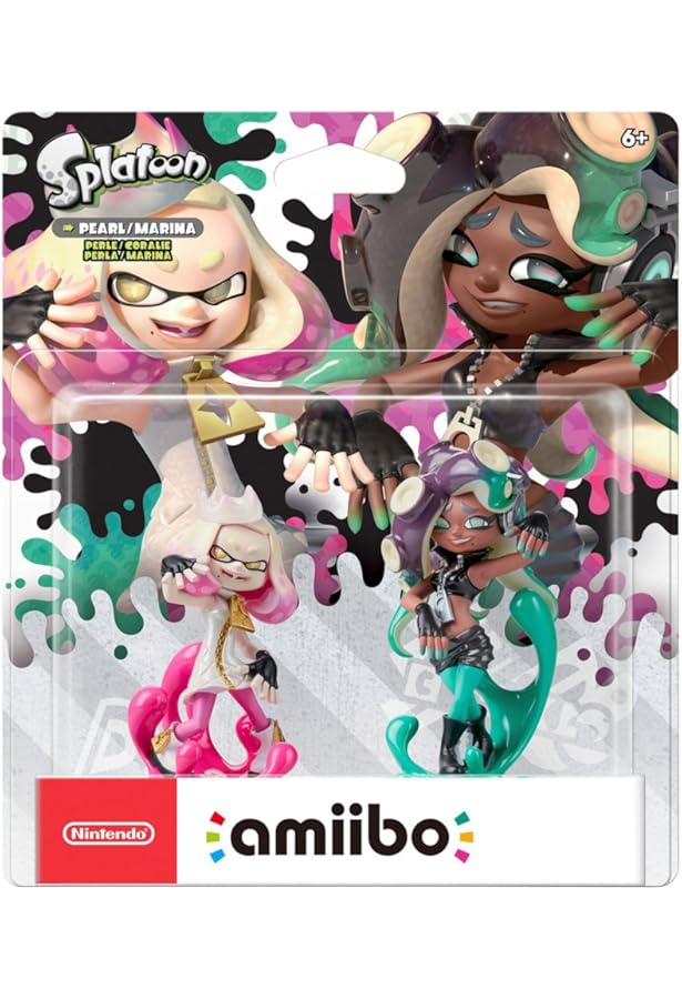 Nintendo Splatoon 2 & 3 amiiboセット Splatoon 3 Triple Pack - Inkling Yellow, Octoling Blue