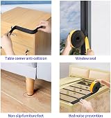 Zayejod 3m Foam Tape 50mm Wide 6mm Thick Self Adhesive Neoprene Weather Seal view 6