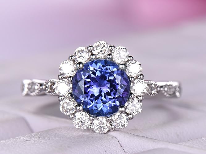tanzanite engagement rings tanzanite engagement rings