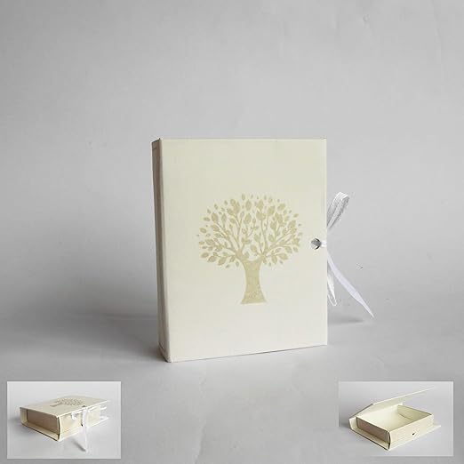 Detalle Caja Libro para Confeti Árbol de la Vida Set 20 Piezas Art 16780: Amazon.es: Hogar