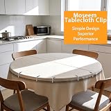 Moseem Table Cloth Clips 12 Pack Stainless Steel Table Clip Car Clips view 6