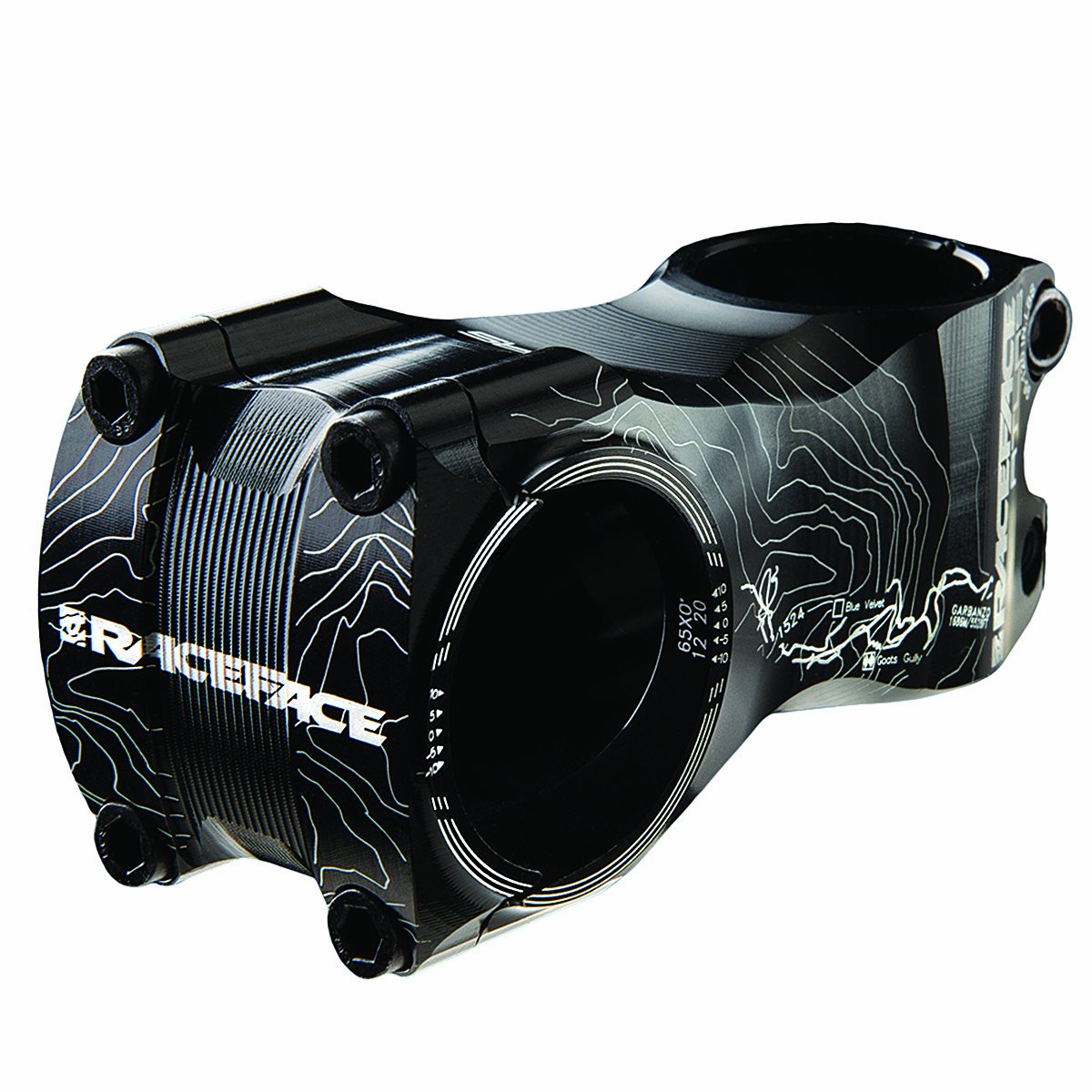 Race Face RF ST13A3565X0BLK Atlas Stem - Black, 35 x 65 mm