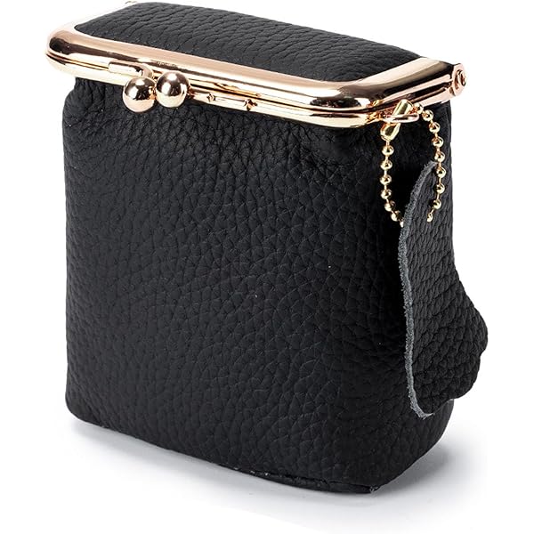 MIYIN-cartera Pequeña De Cuero Para Mujer, Monedero Vintage Plegable Compacto Con Cremallera Y Cierre De Beso
