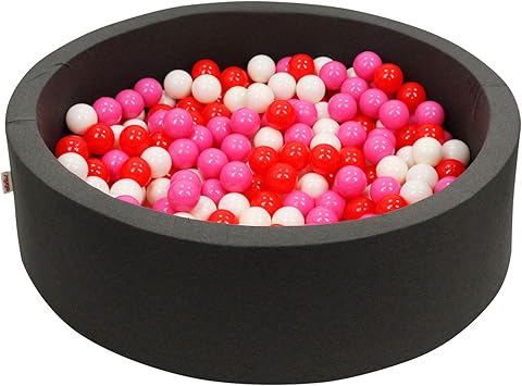 piscina de bolas para ninos ayuda magica de rosa con mas de 350 pelotas fabricado en alemania augsburgo