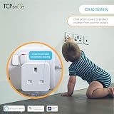 TCP Smart UK WiFi Plug 4 Pack Works with Alexa Google Home Siri Shortcuts view 7