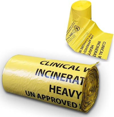 RE-GEN Biohazard Clinical Waste Sacks 50 x 71x98cm 90L UN 12kg
