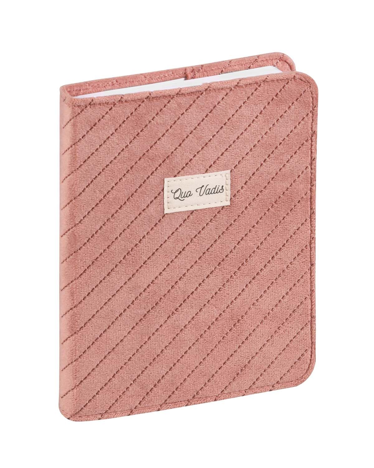 Quo Vadis - Eurotextagenda Academic Year Diary - 2024-2025 - Daily - Multilingual - Colette - Light Pink - 12 Months from August to July - 12 x 17 cm - Clairefontaine White Paper - French Fab
