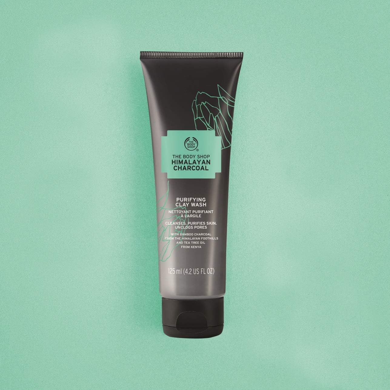 body shop clay face wash