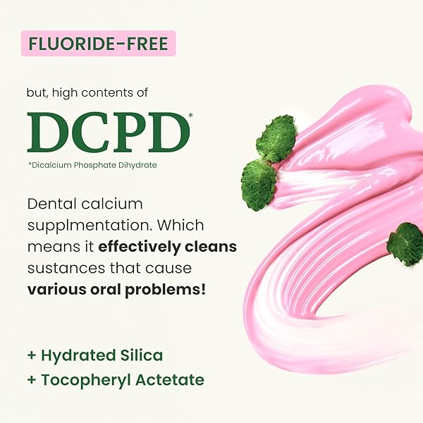 EUTHYMOL ORIGINAL PINK TOOTHPASTE (3.7FL OZ/PACK OF 1) – FLUORIDE-FREE TOOTHPASTE FOR SENSITIVE TEETH & GUM. BAD BREATH, CAVITY PREVENTION, 12-HOUR LONG LASTING FRESHNESS WITH WINTERGREEN