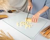 Kitchenville Glass Chopping Board 50x40cm Tempered Heat-Resistant view 5