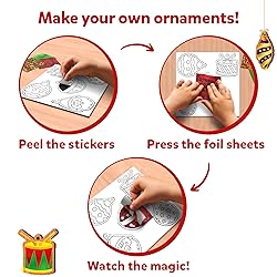 Skillmatics Foil Fun - Christmas Ornaments, Mess