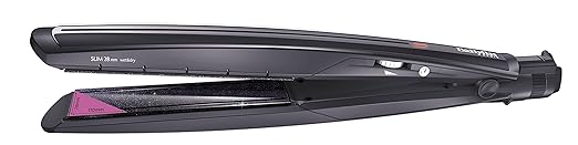 title=BaByliss ST326E Slim 28 Piastra Lisciante Diamond Ceramic, 235°C, Wet e Dry, 28