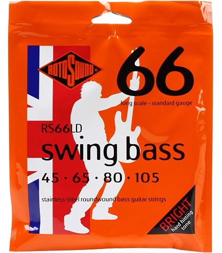 (未使用･未開封品)　ROTOSOUND/ロトサウンド ROT-RS66LD [45-105] ベース弦 kmdlckf Amazon.com: Rotosound RS66LD Swing Bass Electric Bass 4 String Set
