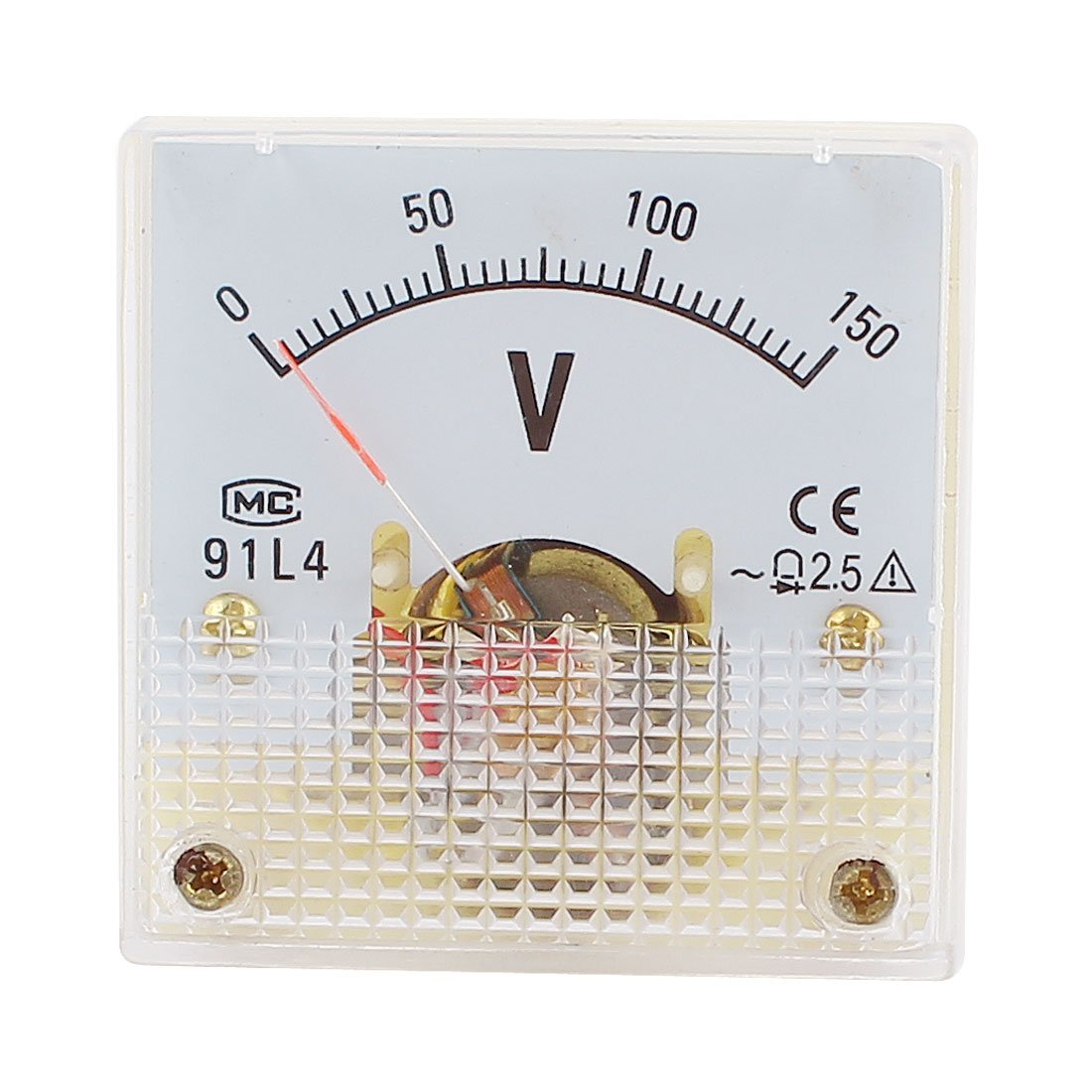 Sourcingmap 150V Analog Panel Volt Voltage Meter Voltmeter Gauge 91L4 AC 0-150V