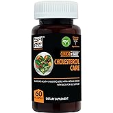Clinical Daily Cholesterol Care Supplement. Vegan Cholesterol and Triglyceride Supplements. Plant Sterols Supplements Cholesterol Support with Guggul, Garlic, Niacin. 60 Capsules