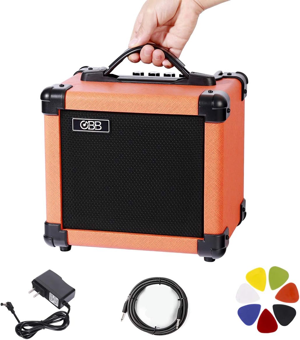 OBB DualPowered Bluetooth Guitar Amp, Portable Electric Guitar