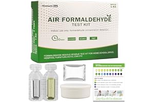 Air Formaldehyde (HCHO) DIY Test Kit - Find Out How Much Formaldehyde is in The air Around You, Suitable for Detecting Formal