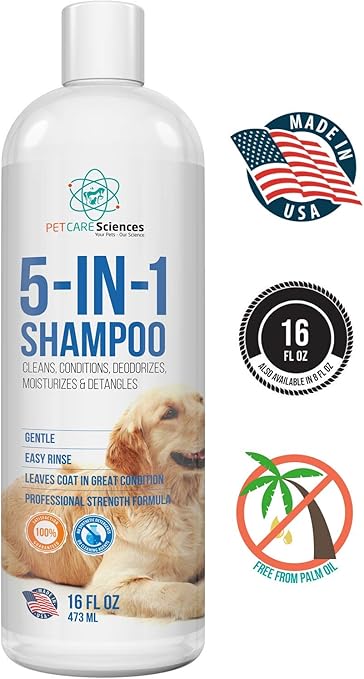Amazon Com Pet Care Sciences Dog Shampoo Naturally Derived Dog