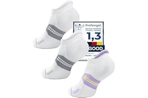 Juclise Coolmax Bamboo Viscose Compression Running No Show Sock Women, Moisture Wicking Cushion AntiBlister Athletic Ankle