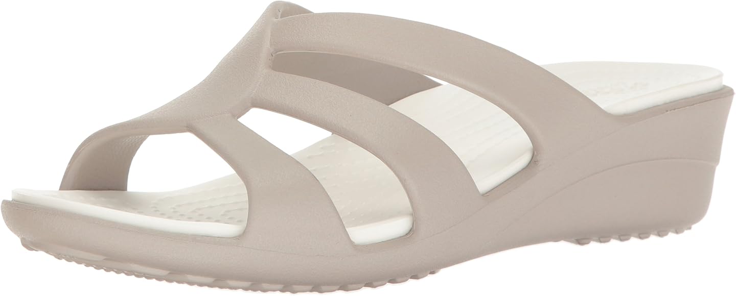 sanrah strappy wedge crocs