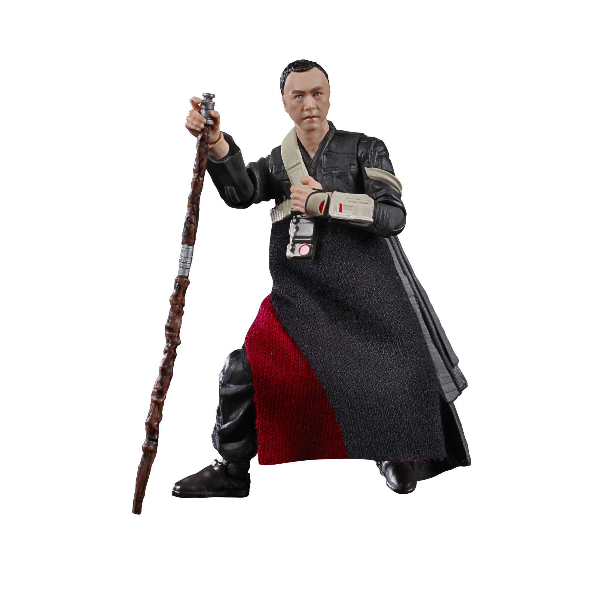 Star Wars The Vintage Collection Chirrut Îmwe Toy, 9.5-cm-Scale Rogue One: A Story Action Figure, Toys for Children Aged 4 and Up