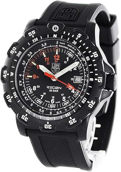 Amazon ルミノックス Luminox 腕時計 フィールド スポーツ リーコン ポイントマン ラバーベルト キロメートル ブラック 81 Km メンズ 並行輸入品 メンズ腕時計 腕時計 通販