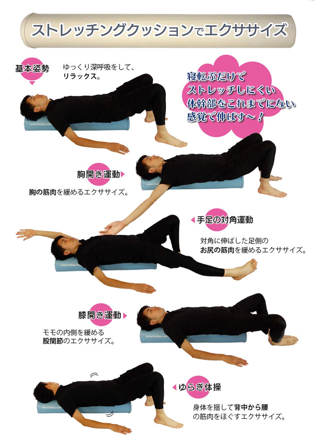 Mua Lindsports ストレッチングクッション Lite ロング 98cm Tren Amazon Nhật Chinh Hang 21 Fado