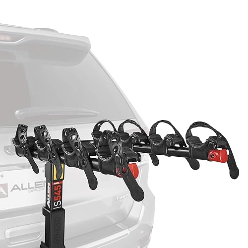 Allen Sports Premier Hitch Mounted 4-Bike Carrier, Model S545