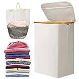 RHBLME 100L Slim Laundry Hamper with