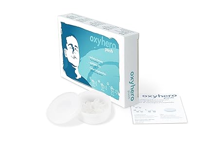 oxyhero push - Nasenspreizer Starterpack in 3 Größen S/M/L gegen Schnarchen (M)