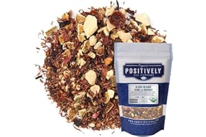 Organic Positively Tea Company, Blood Orange Vanilla Rooibos Tea, Loose Leaf, 4 Ounce
